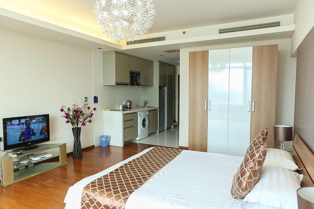 Tianjin Bangke Seaview Garden Hotel Apartment Kültér fotó